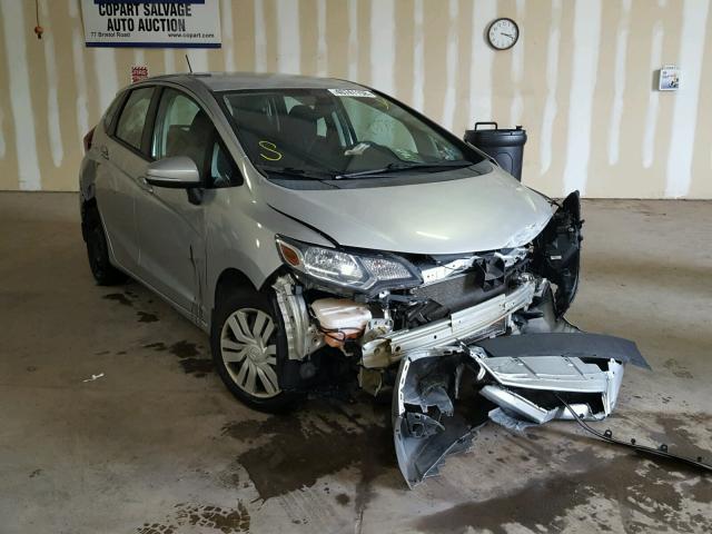 3HGGK5H57FM731523 - 2015 HONDA FIT LX SILVER photo 1