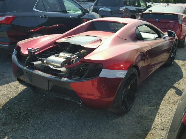 SBM11BAA9DW002456 - 2013 MCLAREN AUTOMOTIVE MP4-12C SP RED photo 4