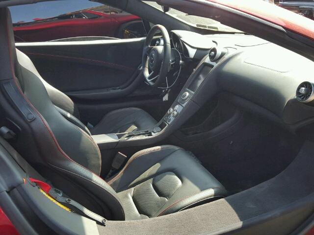 SBM11BAA9DW002456 - 2013 MCLAREN AUTOMOTIVE MP4-12C SP RED photo 5