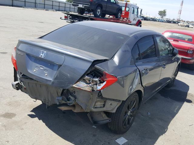 19XFB2F92CE308837 - 2012 HONDA CIVIC EXL 绿色 照片 4