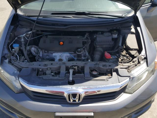 19XFB2F92CE308837 - 2012 HONDA CIVIC EXL 绿色 照片 7