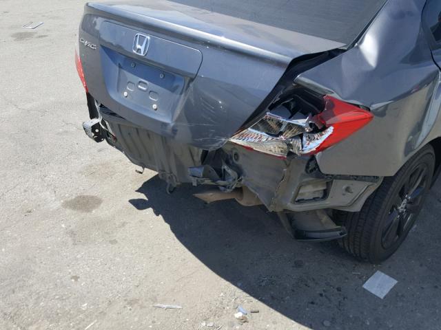 19XFB2F92CE308837 - 2012 HONDA CIVIC EXL 绿色 照片 9