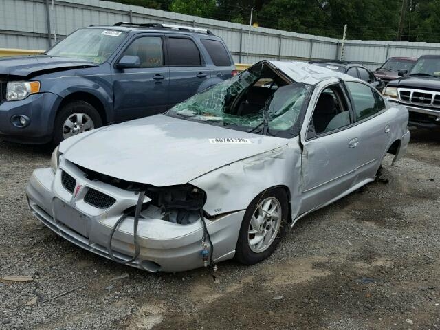 1G2NF52E84M581311 - 2004 PONTIAC GRAND AM S ვერცხლისფერი ფოტო 2