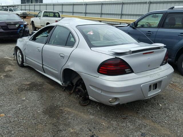 1G2NF52E84M581311 - 2004 PONTIAC GRAND AM S ვერცხლისფერი ფოტო 3