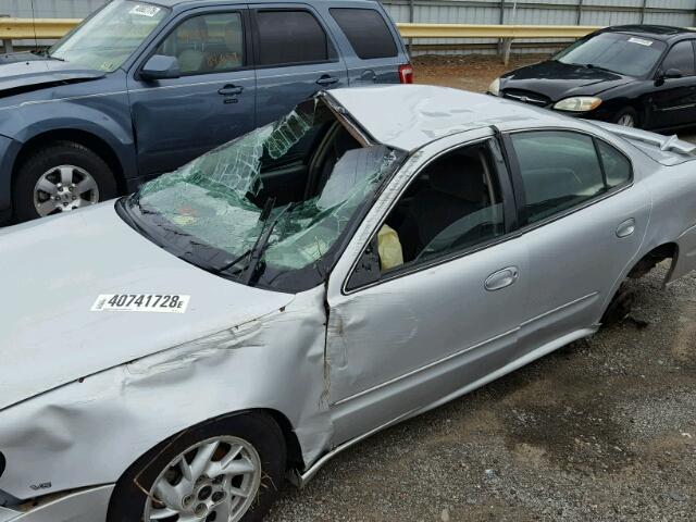 1G2NF52E84M581311 - 2004 PONTIAC GRAND AM S ვერცხლისფერი ფოტო 9