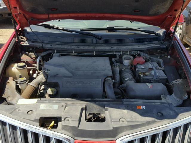 2LMHJ5AT9ABJ29344 - 2010 LINCOLN MKT RED photo 7