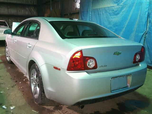1G1ZH57B394267975 - 2009 CHEVROLET MALIBU 1LT 银色 照片 3
