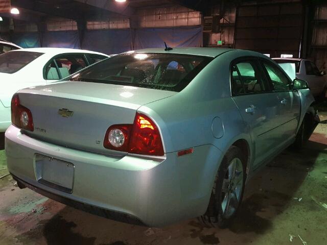 1G1ZH57B394267975 - 2009 CHEVROLET MALIBU 1LT 银色 照片 4