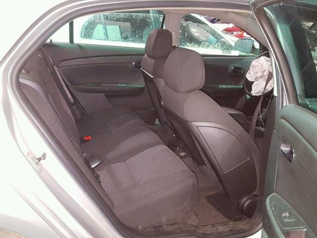 1G1ZH57B394267975 - 2009 CHEVROLET MALIBU 1LT 银色 照片 6