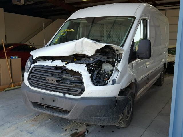 1FTNE2CM9FKB21317 - 2015 FORD TRANSIT T- WHITE photo 2