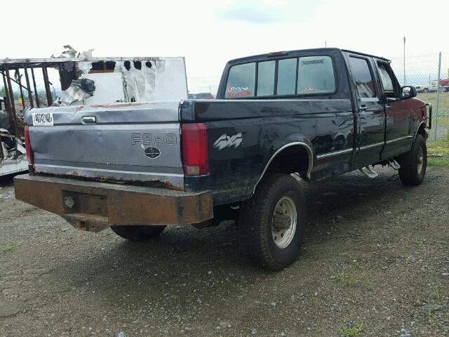 1FTJW36F9VEC65963 - 1997 FORD F350 BLACK photo 4