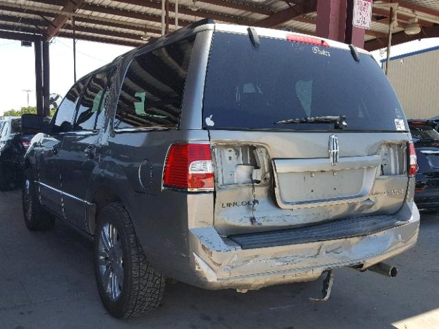 5LMFU27598LJ10818 - 2008 LINCOLN NAVIGATOR 灰色 照片 3