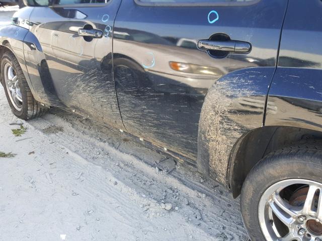 3GNCA13B69S500531 - 2009 CHEVROLET HHR LS BLACK photo 10