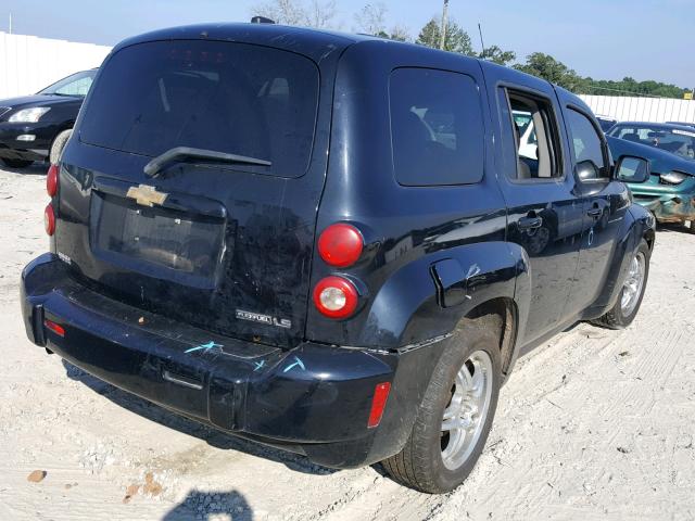 3GNCA13B69S500531 - 2009 CHEVROLET HHR LS BLACK photo 4