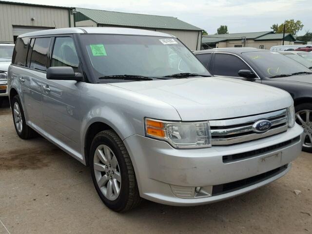 2FMDK51C39BA06125 - 2009 FORD FLEX SE SILVER photo 1