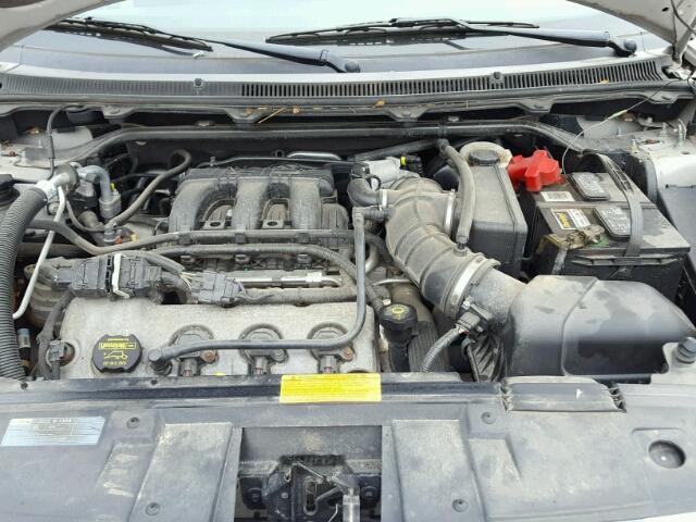 2FMDK51C39BA06125 - 2009 FORD FLEX SE SILVER photo 7