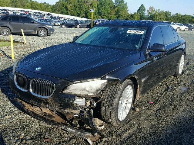 WBAKB8C50CC963313 - 2012 BMW 750LI BLACK photo 2