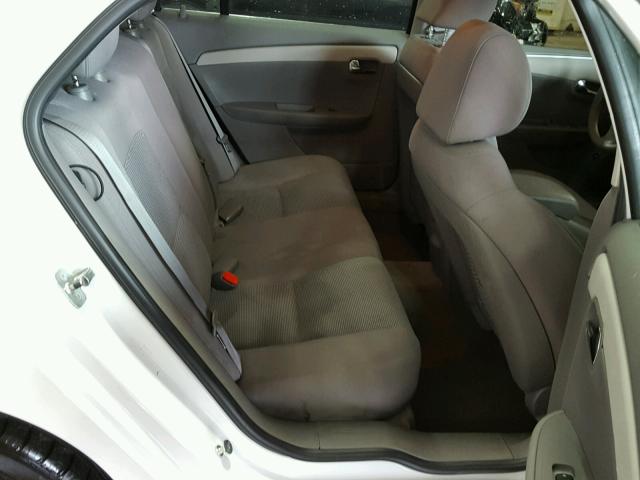 1G1ZB5EB5AF252214 - 2010 CHEVROLET MALIBU LS WHITE photo 6