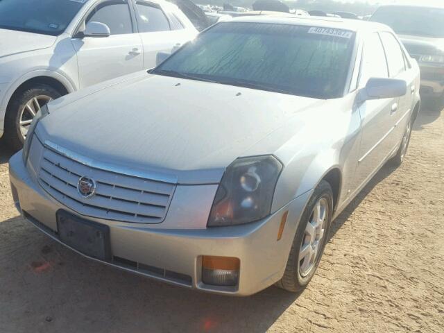 1G6DP577X70119474 - 2007 CADILLAC CTS SILVER photo 2