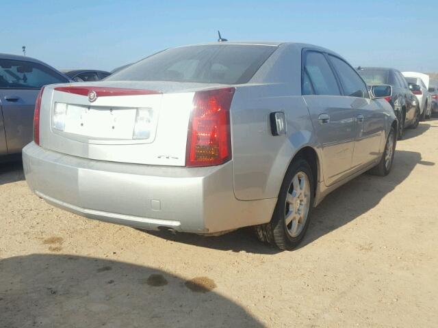 1G6DP577X70119474 - 2007 CADILLAC CTS SILVER photo 4