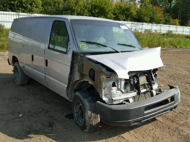 1FTNE2EW4DDB05414 - 2013 FORD ECONOLINE GRAY photo 1