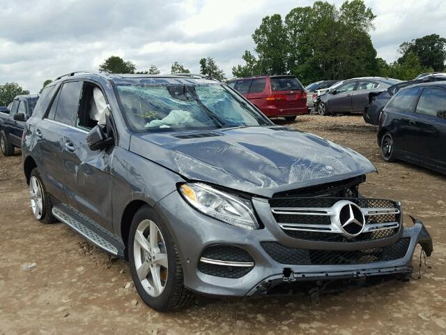 4JGDA5HBXHA943421 - 2017 MERCEDES-BENZ GLE GRAY photo 1