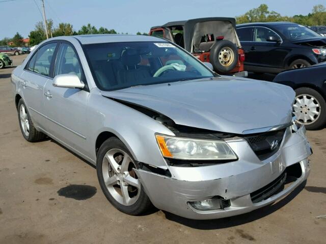 5NPEU46F56H026182 - 2006 HYUNDAI SONATA GRAY photo 1