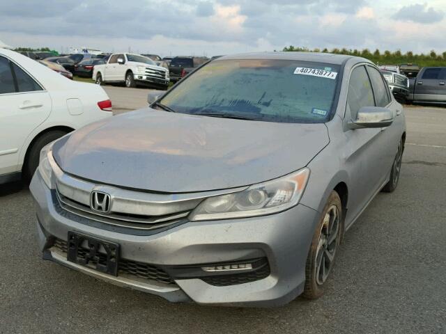 1HGCR2F8XGA123239 - 2016 HONDA ACCORD EXL SILVER photo 2