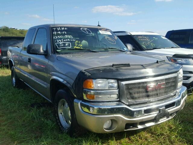 2GTEC19T631395259 - 2003 GMC NEW SIERRA GRAY photo 1