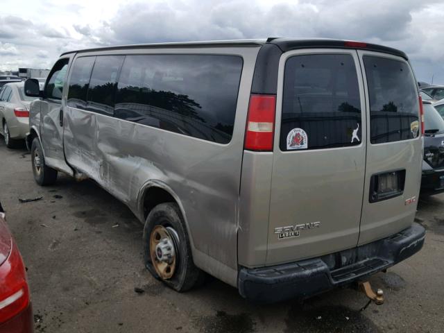 1GKHG39U341180018 - 2004 GMC SAVANA G35 BROWN photo 3