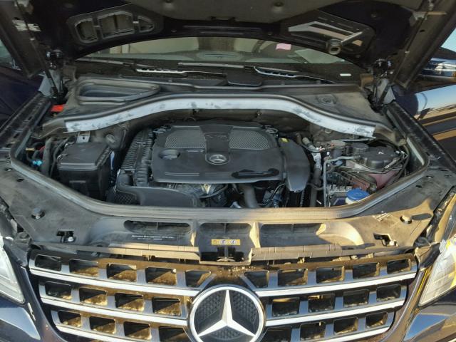 4JGDA5JB2FA575985 - 2015 MERCEDES-BENZ ML 350 BLUE photo 7