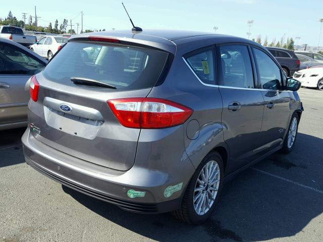 1FADP5CU6EL510745 - 2014 FORD C-MAX PREM GRAY photo 4