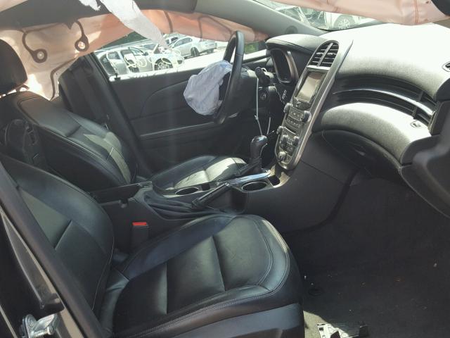 1G11H5SL2EF122485 - 2014 CHEVROLET MALIBU LTZ შავი ფოტო 5