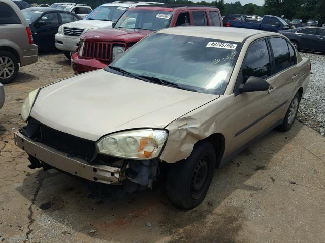 1G1ZS52F14F176017 - 2004 CHEVROLET MALIBU GOLD photo 2