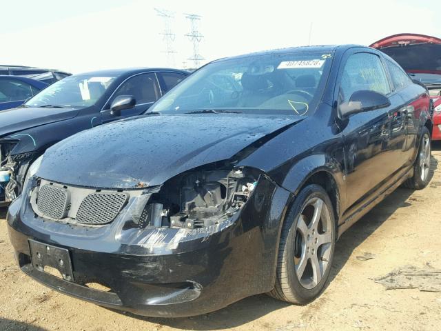 1G2AT18H397130424 - 2009 PONTIAC G5 GT BLACK photo 2