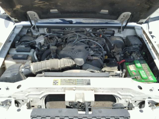 1FMZU67K14UA90355 - 2004 FORD EXPLORER S WHITE photo 7