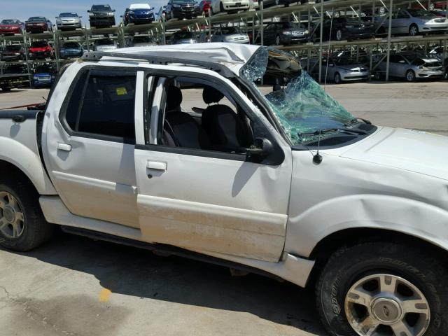 1FMZU67K14UA90355 - 2004 FORD EXPLORER S WHITE photo 9