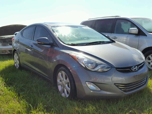 5NPDH4AE9DH443168 - 2013 HYUNDAI ELANTRA CHARCOAL photo 1