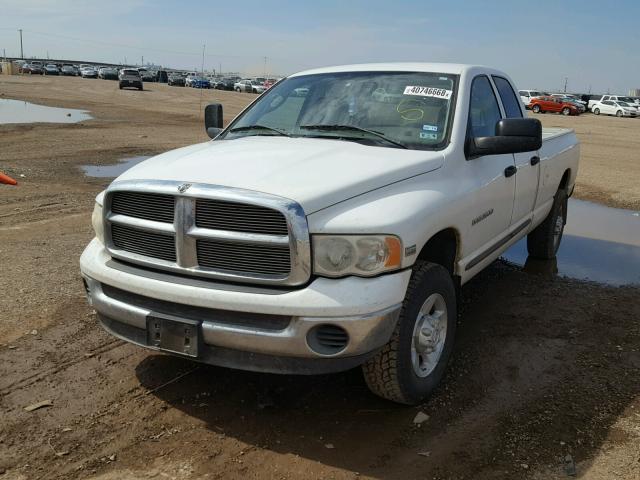 3D7KA28D63G742997 - 2003 DODGE RAM 2500 S WHITE photo 2