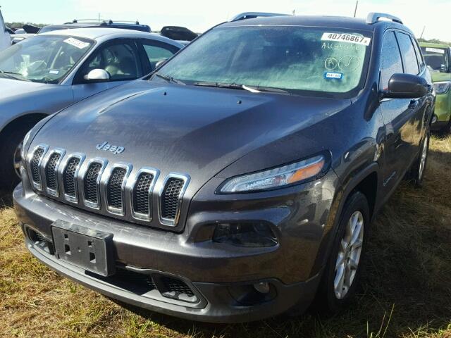 1C4PJLCS9GW106562 - 2016 JEEP CHEROKEE BLACK photo 2