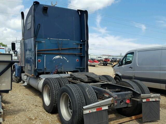 1FUJAPCG71LF14698 - 2001 FREIGHTLINER CONVENTION BLUE photo 3