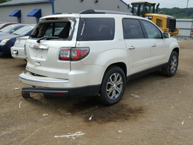 1GKKRRKD8DJ176771 - 2013 GMC ACADIA SLT 白色 照片 4