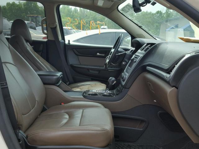 1GKKRRKD8DJ176771 - 2013 GMC ACADIA SLT 白色 照片 5