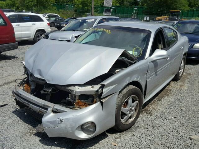 2G2WP522041144633 - 2004 PONTIAC GRAND PRIX SILVER photo 2
