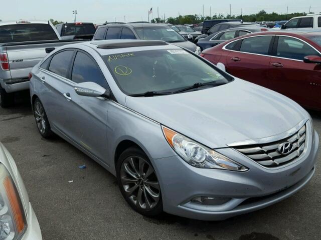 5NPEC4AB0BH252714 - 2011 HYUNDAI SONATA SE GRAY photo 1