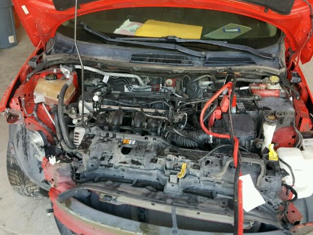 3FADP4EJ4EM134123 - 2014 FORD FIESTA SE RED photo 7