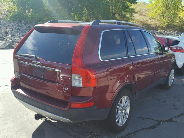 YV4CZ852271385476 - 2007 VOLVO XC90 RED photo 4