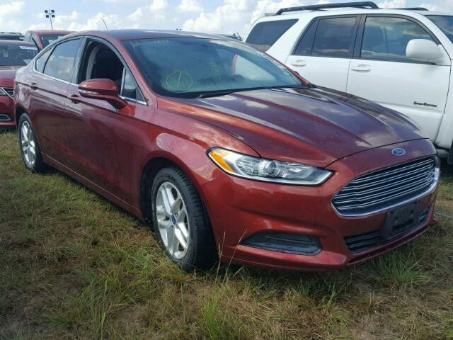 3FA6P0H72ER149224 - 2014 FORD FUSION BURGUNDY photo 1