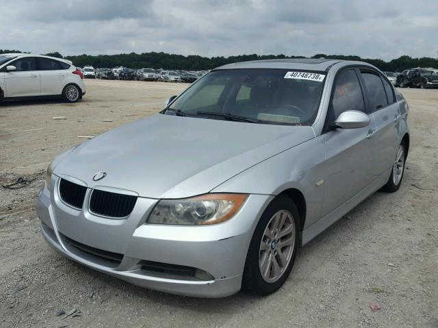 WBAVB17576NK30084 - 2006 BMW 325 I AUTO SILVER photo 2