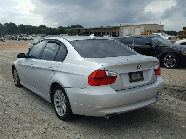 WBAVB17576NK30084 - 2006 BMW 325 I AUTO SILVER photo 3